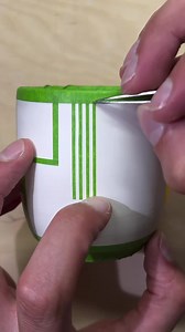 How to use tape ❤️ ••• Follow @lfasano.art for more! | The Ceramic School