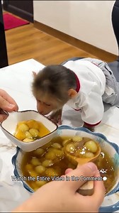 Lala Tries Mochi for the First Time, and Her Reaction Is Adorable! | Monkey LaLa