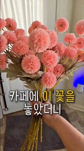 분위기 반전템 인테리어 폼폼꽃 #폼폰국화 #DIY #우주메리미 #수국 #주방 #거실 #선물추천 #집들이선물 #홈데코 #플랜테리어 #꽃병 #꽃꽃이 #만들기 #방꾸미기