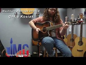 Washburn HD10SCETB HERITAGE D10SCE