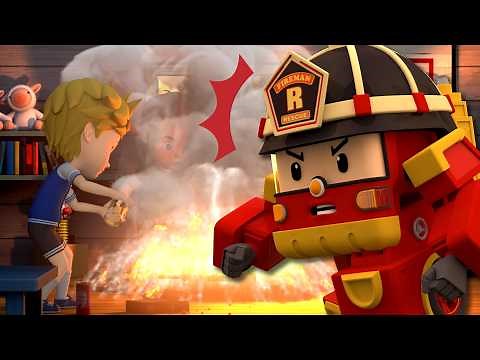 Fire at the Campsite│Learn about Safety Tips│Summer Camping Safety│Robocar POLI TV