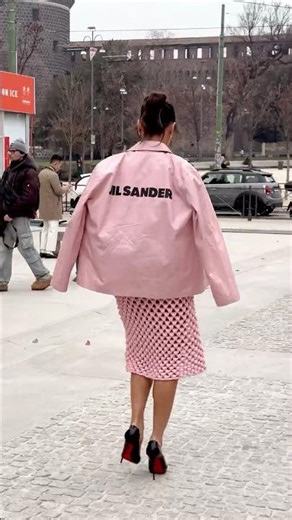 Jil Sander Streetstyle an Milan Fashion Week 2026