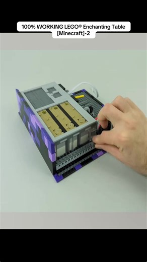 100% Working LEGO® Enchanting Table in Minecraft