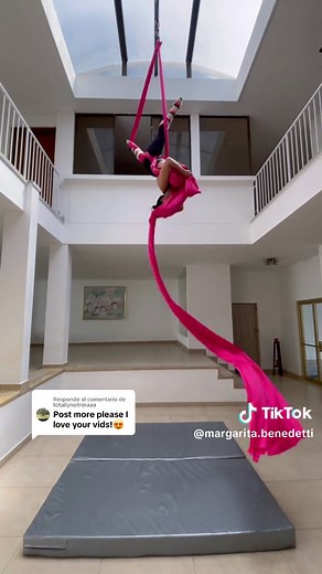 Impressive Aerial Silk Routine: Old sequence ✨💖