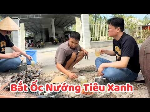 Về Miền Tây Như Cá Gặp Nước, Đi Bắt Ốc Về Nướng Tiêu Xanh - Thị Thu Thảo Vlog