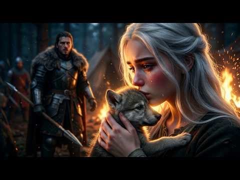 When the Omega Girl Kissed the Dying Cub’s Forehead — The Alpha Dropped His Spear