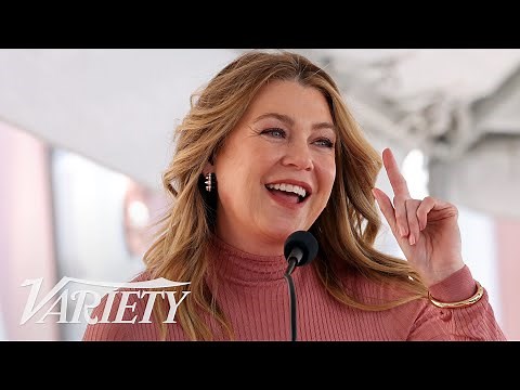 Ellen Pompeo Walk of Fame Ceremony