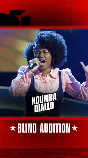 @Koumba Cariño Diallo blows away all four Coaches belting Demi Lovato's