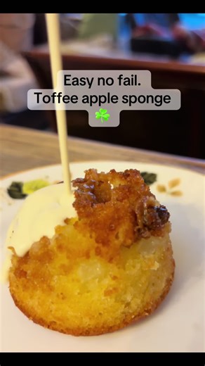 Quick and Easy Toffee Apple Sponge Recipe