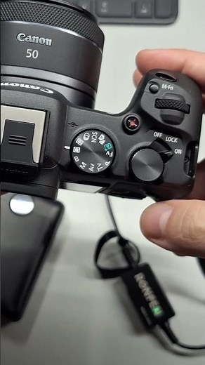 Powering the Canon R8 with a Power Bank: Portable Setup!