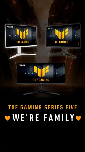This one has me wiping away happy tears… 🥲🤧​ ​I found my TUF #Series5 fam! 😭🩷​ ​🔥20 siblings, each with their own unique strengths — and now I finally get why we’re called TUF SERIES 5!​ ​🖥️#TUFGaming Series Five foreverrr! 👉 https://asus.click/TUFSeries5​ ​#GamingMonitor | ASUS