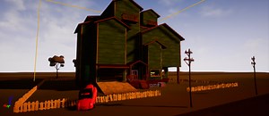 SFM Maker's Map file - Hello Neighbor Pre-Alpha REMASTERED (WIP) mod for Hello Neighbor