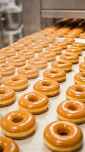 How Donuts Are Made in Factory | Real Donut Making Process
