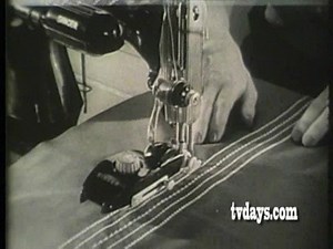 SINGER SEWING COMMERCIALS 1956 TV DRAMAS