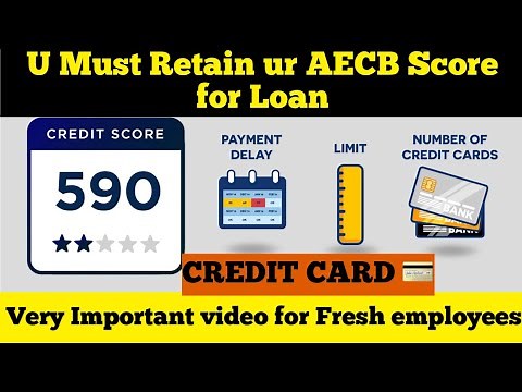 What is AECB | How to check AECB | AECB Minimum score for Credit card | Dubai UAE
