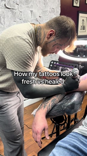 Fresh vs Healed Tattoos: What to Expect