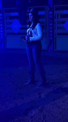 Singing the National Anthem at Dixie National Rodeo 2023