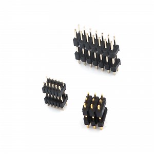 [Hot Item] Custom 0.8mm 1mm 1.27mm 2mm 2.54mm Pitch Male Female Round Pin Header Connector