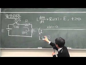 慶應大学講義 物理情報数学C 第十回 ラプラス変換の応用,信号のノルム