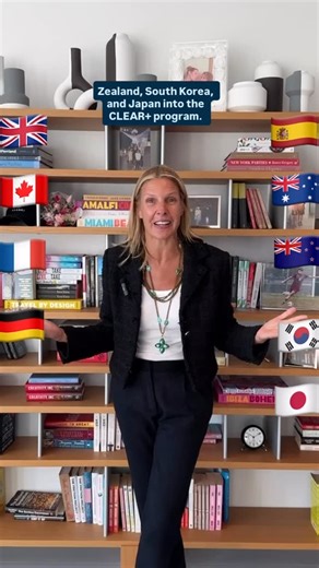 CLEAR | CLEAR now welcomes international travelers into the CLEAR+ Lane across our nationwide network of airports. Hear more from CLEAR CEO Caryn... | Instagram