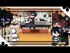 Past Afton family react to "Project" || Michael x Ennard/Noah || GC || Fnaf || INREX || My AU