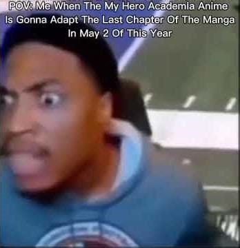 MHA Anime News Meme