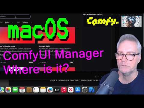 Install ComfyUI Manager on macOS