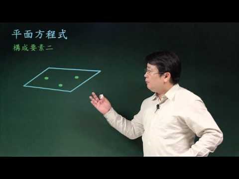 平面方程式
