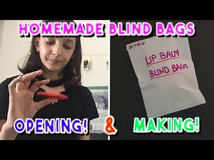 HOMEMADE BLIND BAGS OPENING | HOW TO MAKE HOMEMADE BLIND BAGS? | KARINA M