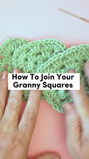 219K views · 1.4K reactions | Merion’s back with a brand-new tutorial! And this time, she’s here to show you how to join your granny squares with a crochet hook 臨Make your way to the comments if you fancy learning even more joining techniques for your lovely granny squares! ✨ #LoveCrafts #grannysquare #grannysquaresrock #crochetinspiration | LoveCrafts | Facebook