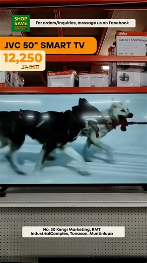 30% OFF JVC AND AIWA SMART TV!