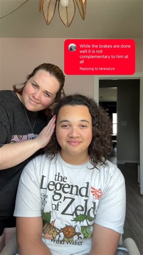 Sarah Rae Vargas on Instagram: "Are these any better, Teresa? Oh and that @patternbeauty edge control is SO GOOD in my kid’s hair. Idk what makes it different but it keeps those little baby hairs tucked away in their braids for so long."