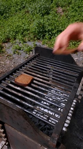 5.2K views · 173 reactions | Simple, bold and full of flavor — crispy rye bread, homemade lard, salt, pickles, and a shot of cold vodka. Pure forest vibes, pure comfort  #food #outdoor #cooking #asmr #campfire #nature #vodka #snack #bacon #bread #forest #picnic #firecooking #countrylife #weekend | SNAPSHORTS TV | Facebook