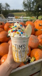 10K views · 299 reactions | The Caramel Apple Shake  Bringing back a fan favorite from 2023! Available while supplies last in the bakery until 9/24. Hours: Friday & Saturday 9am-7pm Sunday-Thursday 9am-6pm  Tim’s Pumpkin Patch 2901 Rose Hill, Marietta NY | Tim's Pumpkin Patch | Facebook