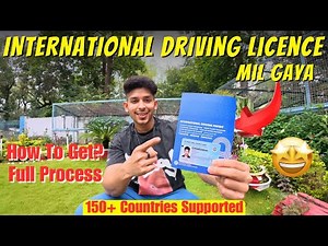 International Driving License Kaise Banwaye? IDA Card Unboxing & Guide | How to Apply 2025 IDA