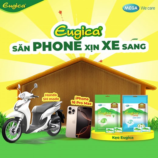 70 reactions | Ơ GÌ CƠ? EUGICA “CHƠI LỚN” TẶNG XE HONDA SH MODE VÀ...