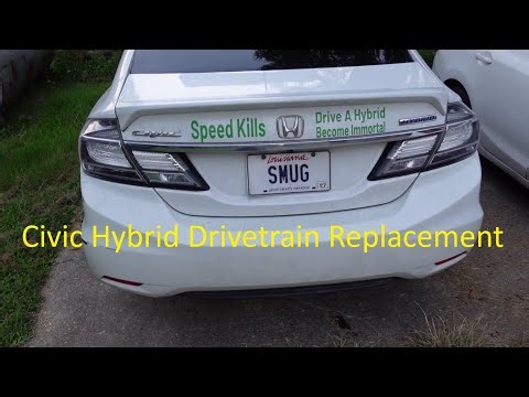 2013 Civic Hybrid Transmission Swap Part 1