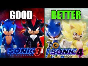 5 Reasons Sonic Movie 4 Will Be Better Than Sonic 3