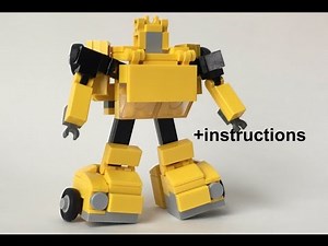 Lego Transformers G1 Bumblebee review