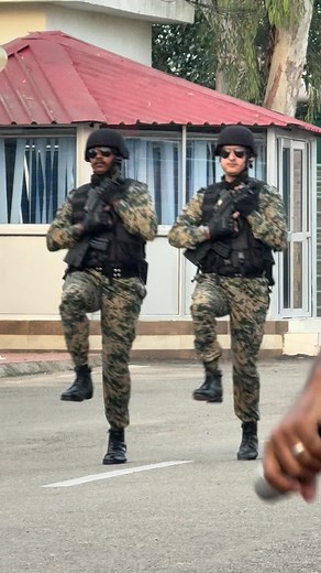 5.1K views · 91K reactions | Commandos Swag ☠️☠️ #bsf #commando #skill #skills | Abhinav Gupta | Facebook