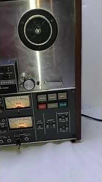 TEAC A-2340SX reel player test