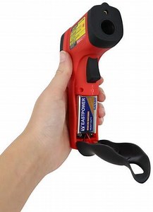 Powerbuilt Infrared Engine Thermometer with LCD Screen - Plastic Powerbuilt Automotive Tools ALL6485