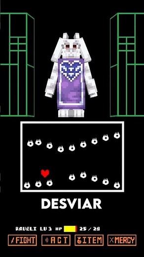 This mod recreates Undertale in Minecraft.