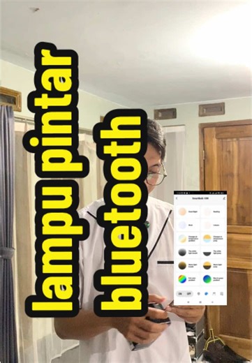 smart led bulb bluetooth#lampupintar #lampuledbulb #smartledbluetooth #smartledlightbulb#smartledbulb#smartledlight #lampusmart