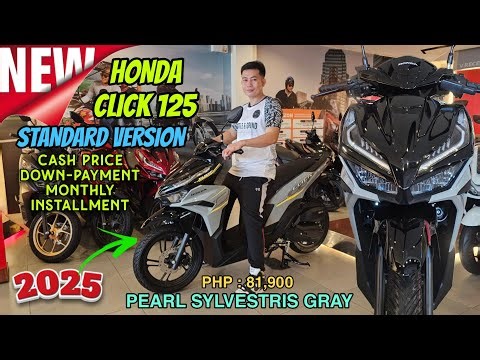 Honda Click 125 STD 2025 Pearl Sylvestris Gray