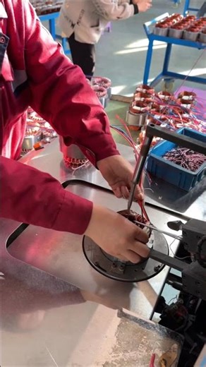 Internal structure of coil motor