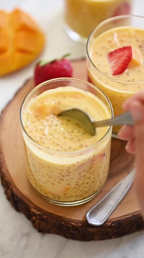 Mango Tapioca Pudding Recipe