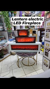 Electric LED Fireplace lantern Decor One metre @10500 60cm @7500 30cm @ 4500. .... ... #gainwithmchina #decoration #trendingpost | Taraji Decors and fine art's