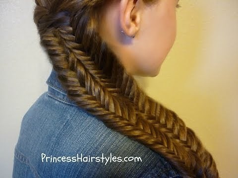 Fishtail Illusion Braid (Mermaid Braid) Hairstyle Tutorial