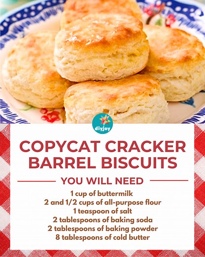 Easy Cracker Barrel Biscuits Copycat Recipe